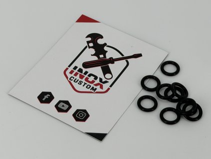 INOX custom - O kroužky dotlačení komory ( 10KS )