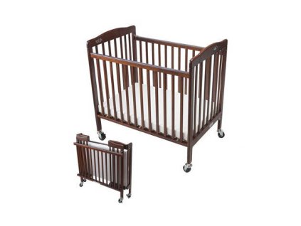 Skladacia detská prístelka Bentley Limea, mahagón