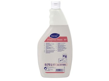 Suma Inox Classic D7 - Prostriedok na ošetrovanie nerezovej ocele - 0,75l