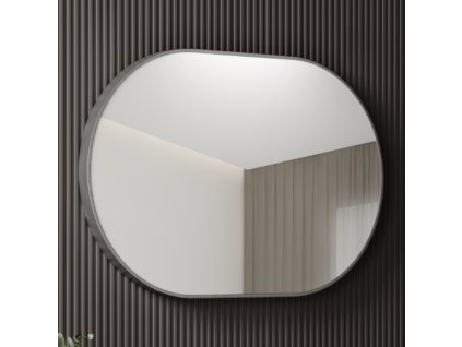 9102 7 hd kylie chrome 76 90 cm siroke kupelnove nastenne ovalne zrkadlo s chromovanym hlinikovym ramom