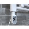 4875 1 hd eco 900w elektricka vykurovacia kartusa do radiatora na susenie uterakov s digitalnym termostatom leskla biela