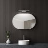 9180 9 hd kylie chrome 90 cm siroke nastenne kupelnove zrkadlo s chromovym hlinikovym ramom a led svetlom