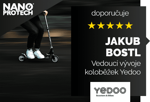  Jakub Bostl - vedoucí vývoje koloběžek Yedoo