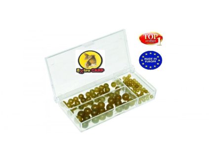 Extra Carp Gumové korálky Rubber Beads set (100ks)