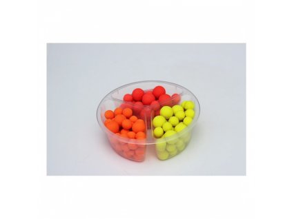 Poseidon Baits Fluo Pop-Up Mix Boilies 12-15mm 90g