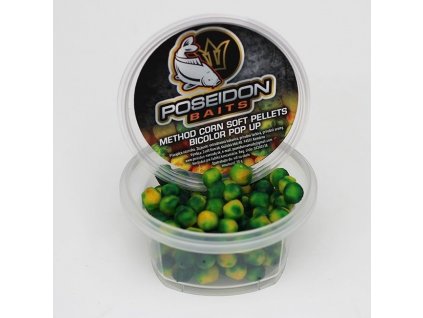 Poseidon Baits Bikolor Corn Soft Pellets 10mm 50g