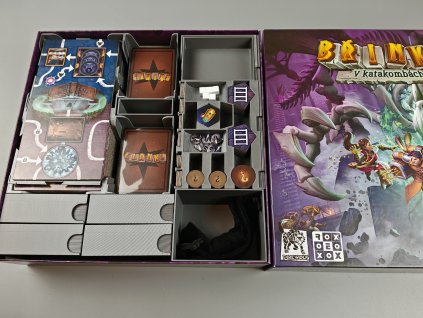 Insert: Břink! V katakombách + Lairs and Lost Chambers  Insert: Clank! Catacombs + Lairs and Lost Chambers