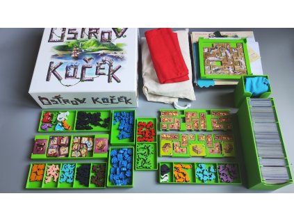 Insert: Ostrov koček + Pozdě, ale přede + Byly by ryby? + Koťata a jiná stvoření  Insert: The Isle of Cats + Late Arrivals + Kickstarter Pack + Kittens + Beasts