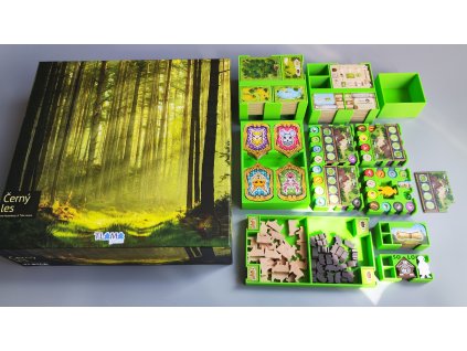 Inlay: Černý les  Inlay: Black Forest