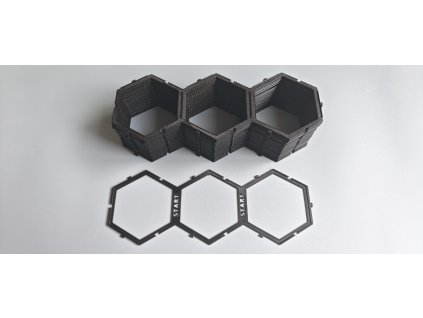 Karak II mřížka "bundle" 24+1ks - černá barva