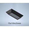 black 75x150x25x1