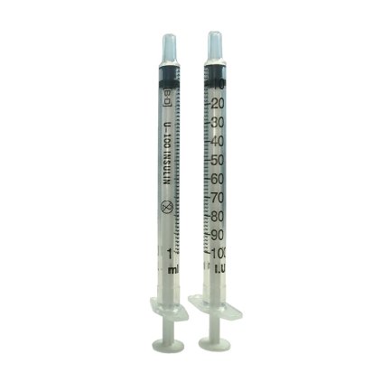 BD PLASTIPAK, INZ (1,0 ml/bez jehly), 120 ks