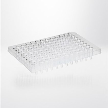 PCR destička 96 x 0,2 ml, přírodní PP (karton 100 ks)