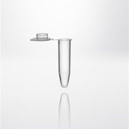 Micro-tube 5,0 ml s připevněným víčkem, PCR Ready (karton 4.000 ks)