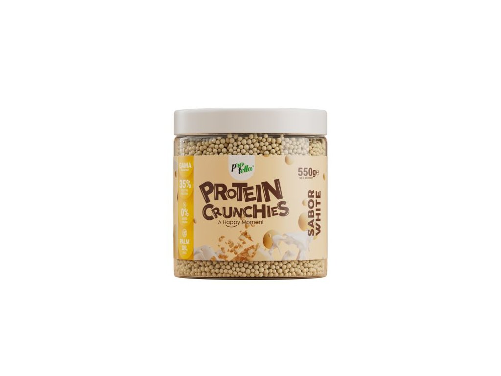 protein crunchies white 550gr