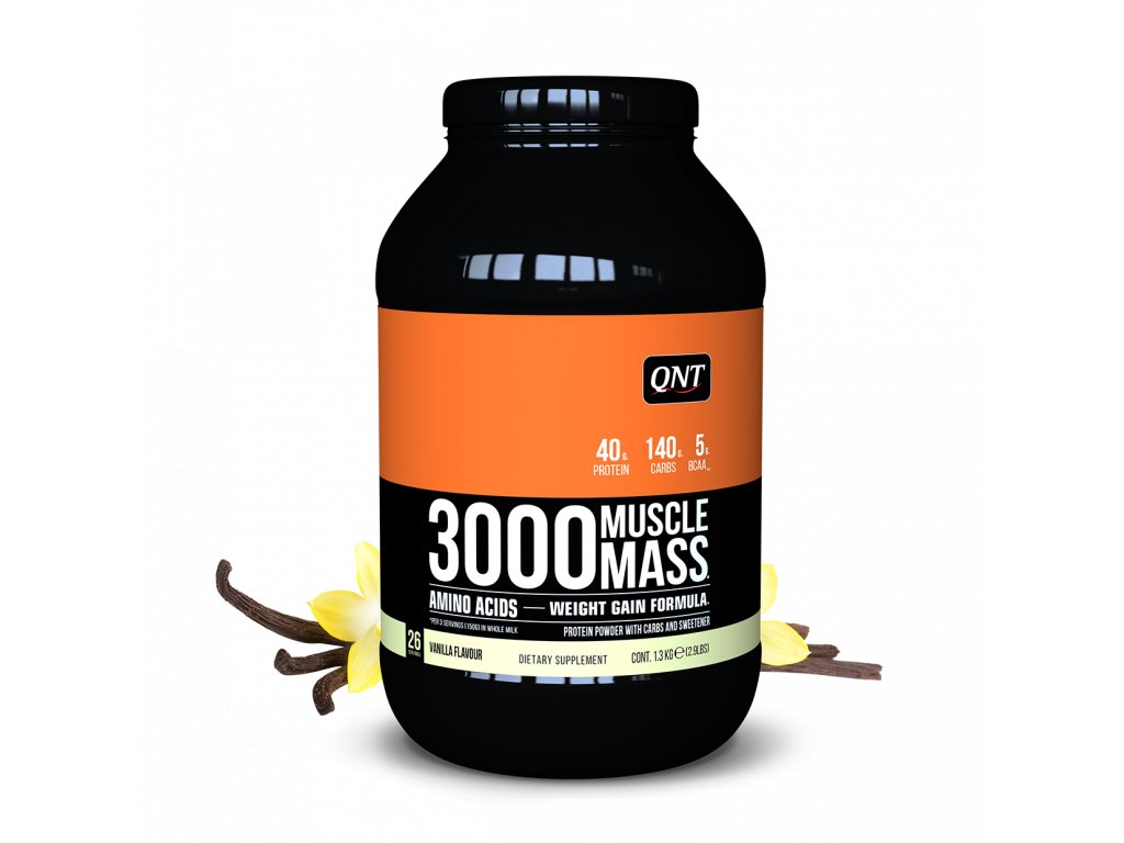 muscle mass 3000 vanilla 1 3 kg
