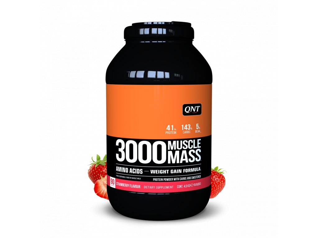 muscle mass 3000 strawberry 4 5 kg