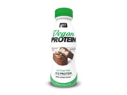 Vegan protein shake choco coco