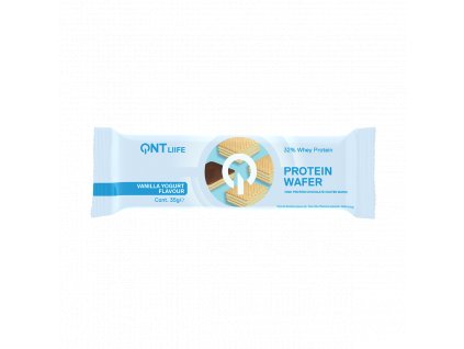 Protein Wafer QNT – proteinová oplatka s příchutí vanilkového jogurtu, 35 g