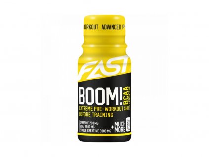 Fast Boom Pre-Workout a BCAA shot Tropical - 60ml