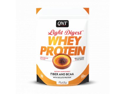 light digest whey protein creme brulee