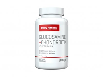 Glukosamin + Chondroitin od Body Attack – 90 kapslí pro podporu zdraví kloubů a pohyblivosti