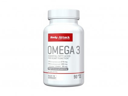Omega-3 - Body Attack, 90  kapslí