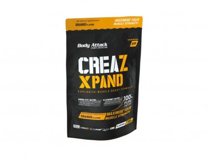 Body Attack CREAZ XPAND Creatine-Booster Příchuť Orange - 300g