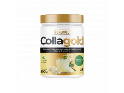 CollaGold Marha és Hal kollagén italpor hialuronsavval 300g Bodza