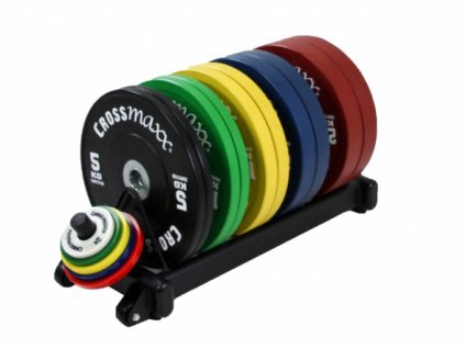 LMX85C Crossmaxx® Comp. bumper plate 50mm - coloured (10 - 25kg)