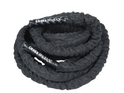 Crossmaxx® Battle rope with sleeve 12m (various sizes)