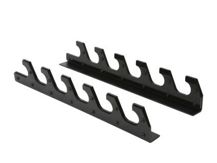 Crossmaxx® Wall mounted bar rack (black)