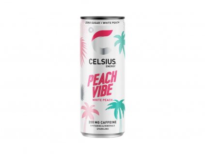 Celsius Energetický Nápoj - Peach Vibe, 355ml
