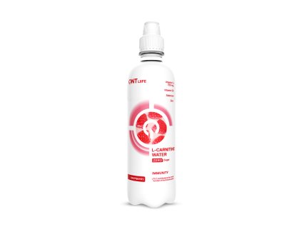 L-Carnitine nápoj QNT 500ml, malina – sportovní nápoj s L-karnitinem pro zrychlení metabolismu a podporu při hubnutí