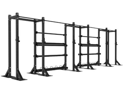 Crossmaxx® Rig XL half-rack model S4 + Baseplate