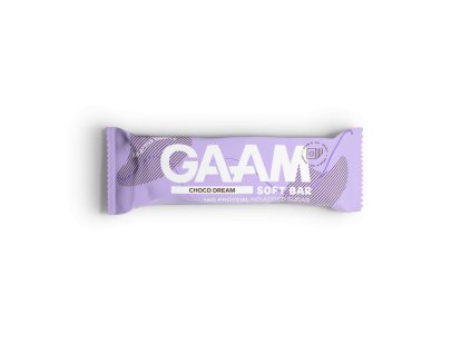 Proteinová tyčinka GAAM Choco Dream 45 g – čokoládová tyčinka s vysokým obsahem bílkovin, vhodná jako zdravá svačina nebo doplněk po tréninku