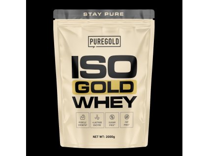 Iso Gold Whey fehérjepor Bourbon Vanilla 2000g