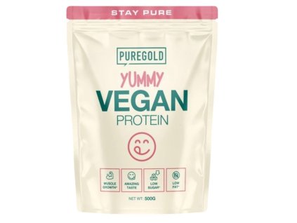 Veganský Protein Yummy PureGold, 500 g