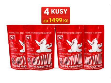 Kreatinoví Gumoví Medvídci AKCE 4 kus ZOOO