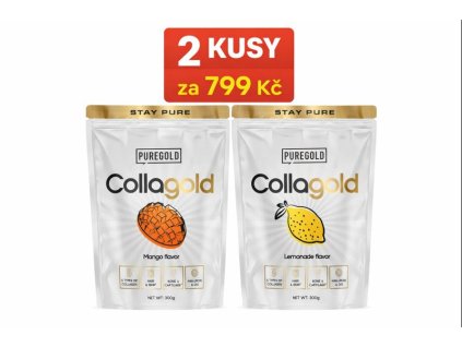 AKCE CollaGold s Kyselinou Hyaluronovou PureGold, 2kus za 799