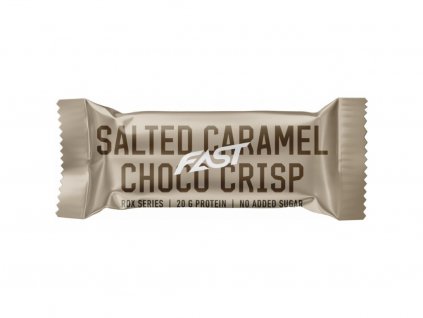 Fast Rox Proteinová Tyčinka Salted Caramel Crisp - 55g