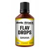 Flav Drops Banán 50 ml - Dochutí proteiny, smoothies a další jídla, ideální pro dietní stravování, bez cukru a kalorií.