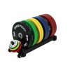 LMX85C Crossmaxx® Comp. bumper plate 50mm - coloured (10 - 25kg)