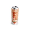 QNT Liife Protein Water – Krvavý pomeranč & ženšen, 330 ml. Šumivá proteinová voda bez cukru s 10 g syrovátkového proteinu a osvěžující citrusovou chutí.