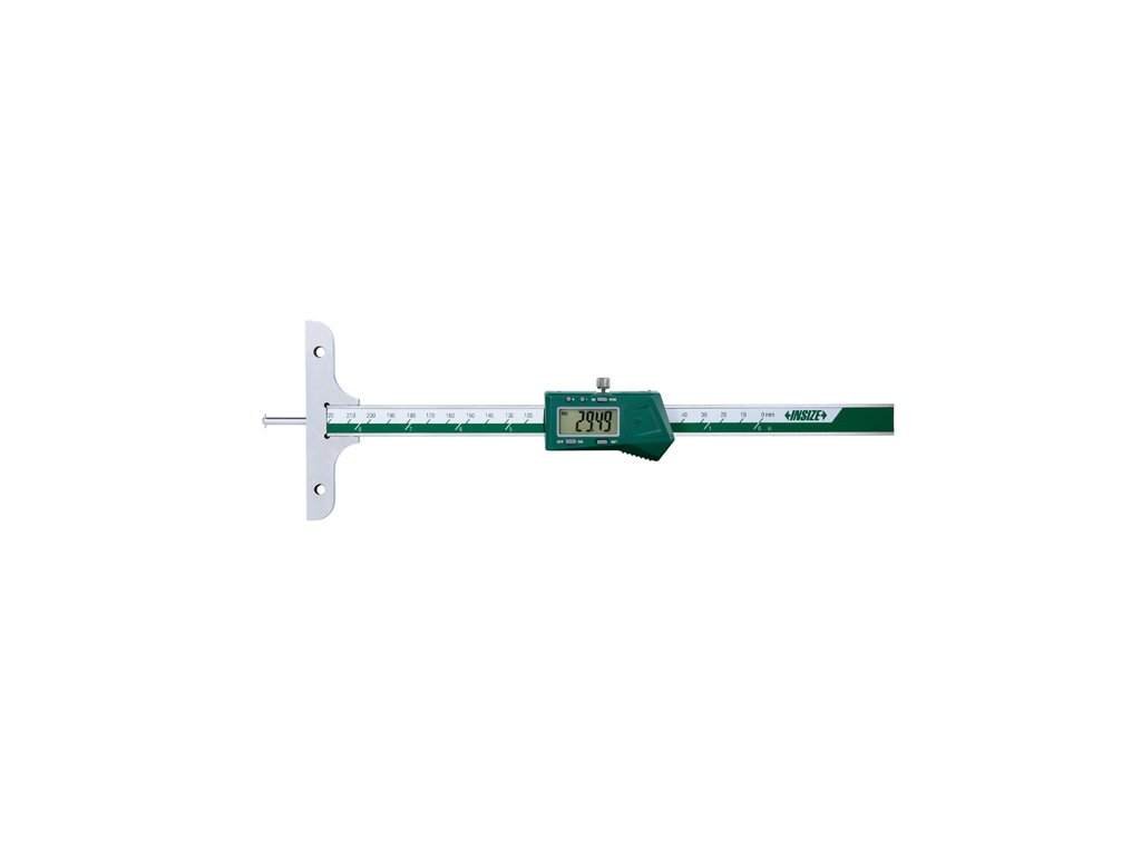 DIGITAL DEPTH GAGE WITH ROUND DEPTH BAR (with han dle) 0-120mm