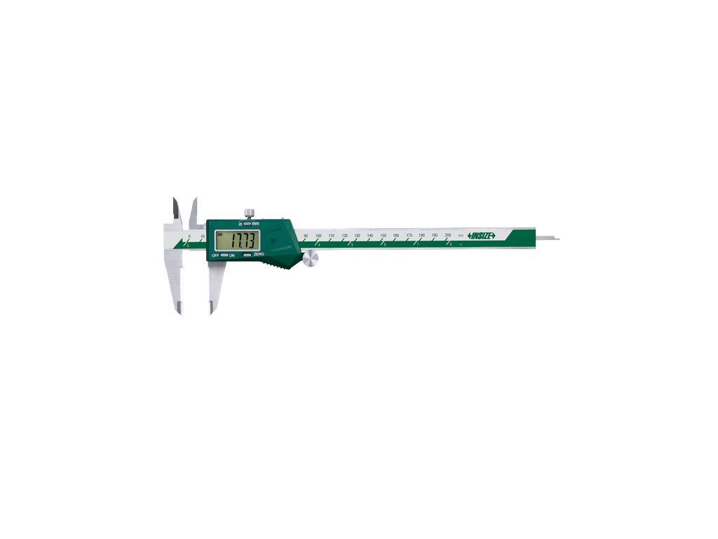 DIGITAL CALIPER WITH CERAMIC TIPPED JAWS 0-200mm/0-8"