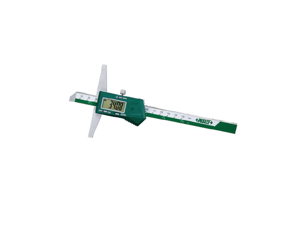 DIGITAL DEPTH GAGE (STANDARD TYPE, base length 15 0mm) 0-1000mm/0-40"