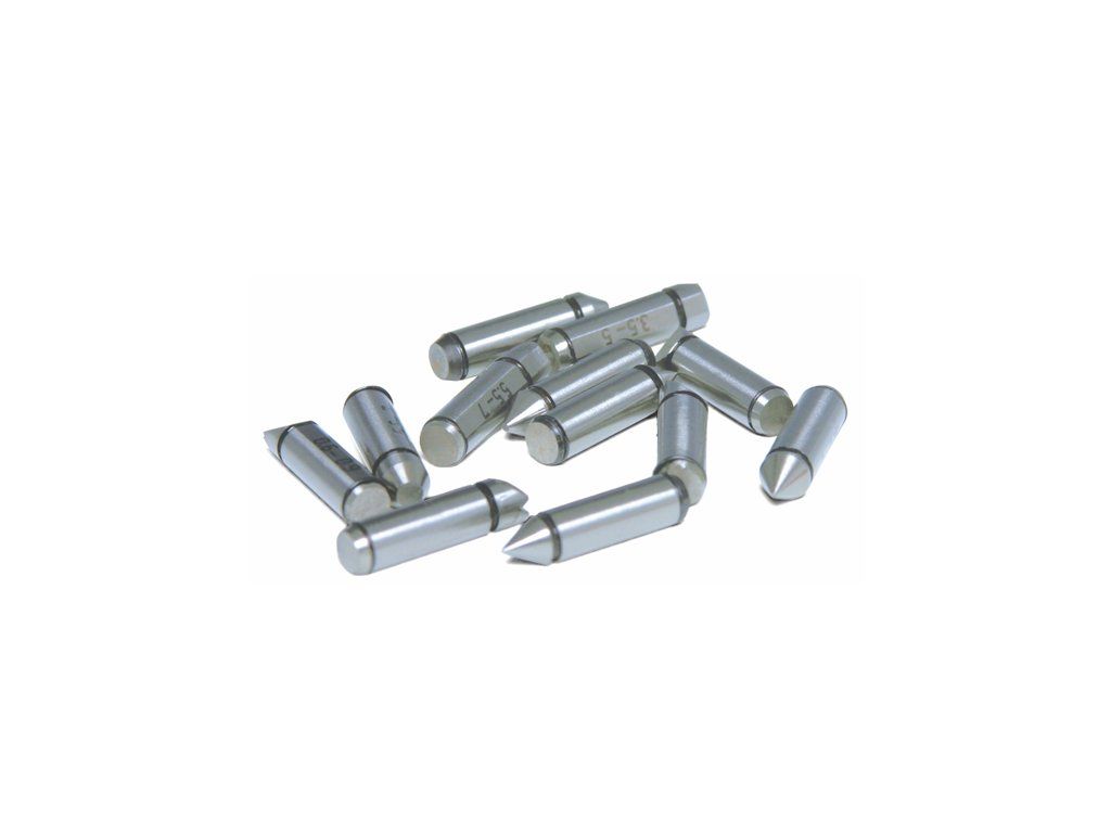 MEASURING TIPS FOR INTERNAL SCREW THREAD MICROMET ERS, whitworth screw (55 degree thread angle, 10 p