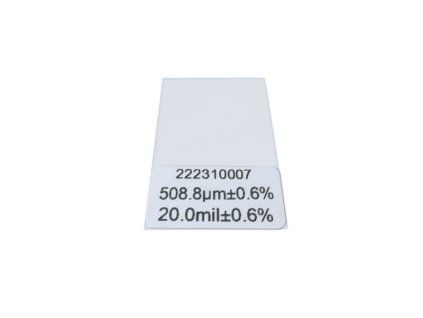 CALIBRATION FOIL FOR COATING THICKNESS GAGE