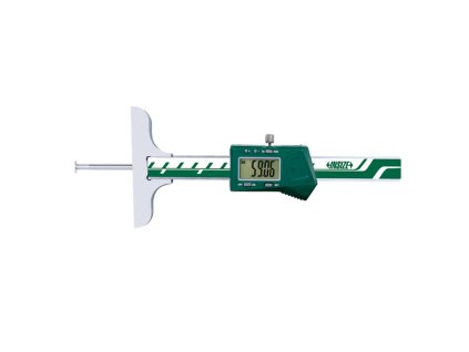 DIGITAL DEPTH GAGE WITH ROUND DEPTH BAR 0-100mm/0-4"